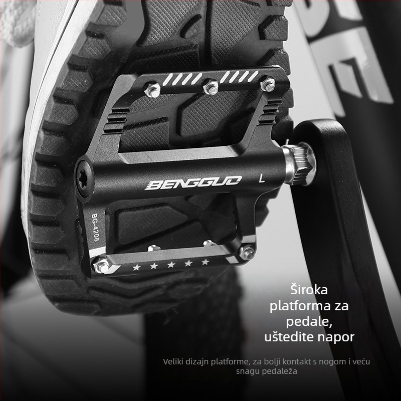 Metalni pedale za bicikl, MTB i cestovni bicikl, model 4208