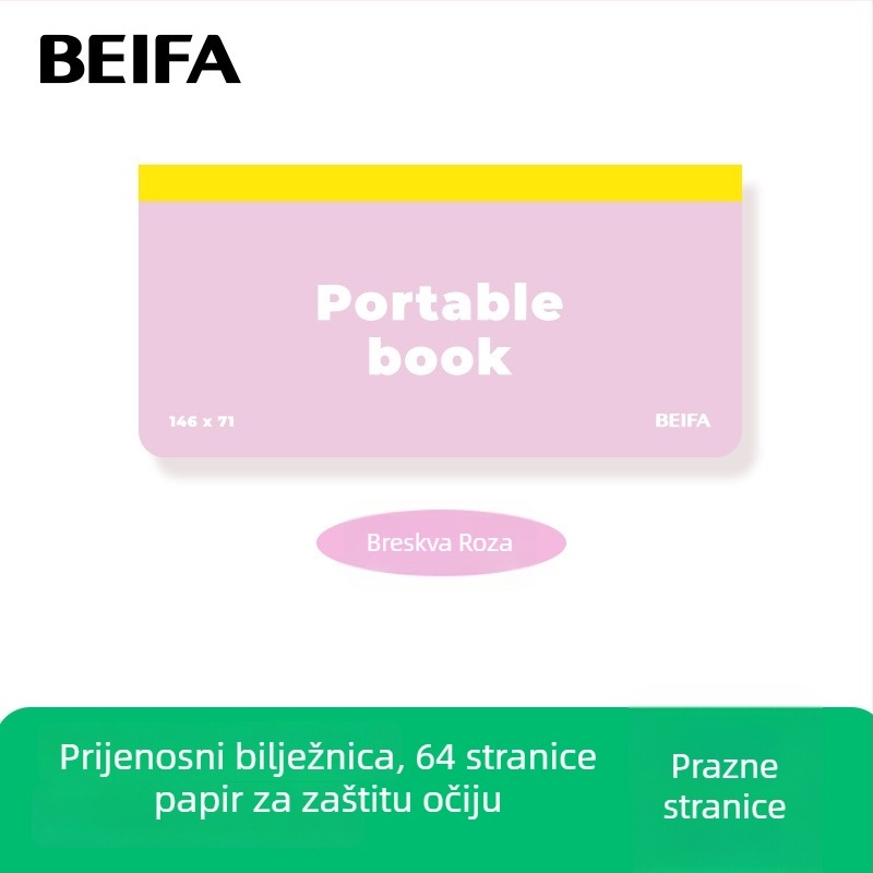 Bilježnica Shifa – uredski i studentski planer, veza s odvojivim listovima, 50–100 stranica, prilagodljiv
