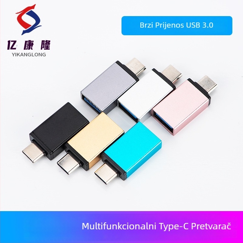 USB 3.0 na Type-C OTG adapter za mobilne telefone i tablete