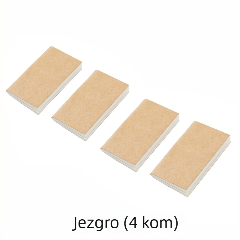 Putnički dnevnik mini s kožnim omotom, ručno povez, Dowling papir 100 g, 50–100 stranica, stil bilježnice 11408890