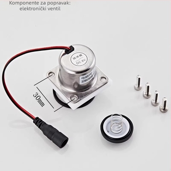 Senzor urinarnog indukcije, membrana elektromagnetnog ventila za ispiranje, 6V, model 454, plastika