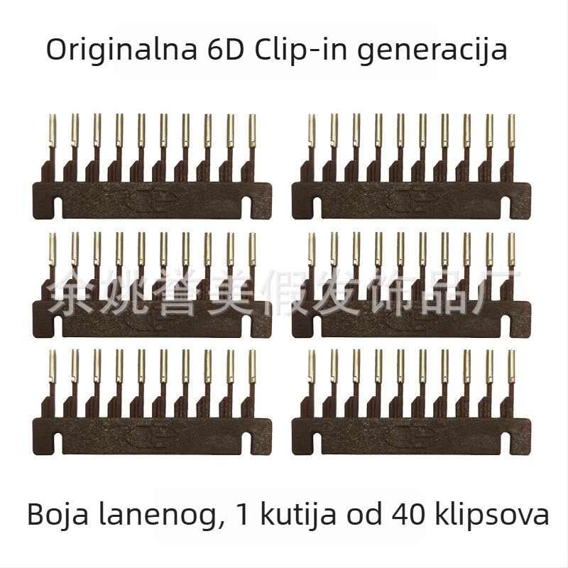Alat za proširenje kose, 6D druga generacija, besprijekorna primjena, model YM