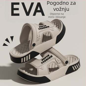 Muške EVA beach sandale za ljeto – vodootporne, protuklizne, bez mirisa, za ribolov i vožnju, dva načina nošenja
