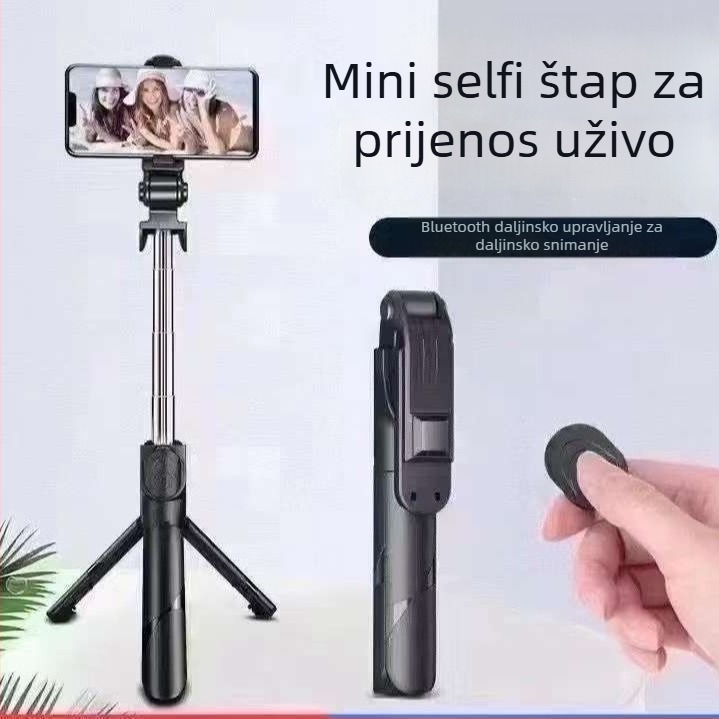 XT-02P Bluetooth selfie štap s daljinskim upravljanjem, od aluminijske legure