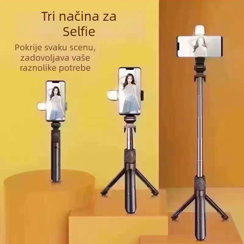 XT-02P Bluetooth selfie štap s daljinskim upravljanjem, od aluminijske legure