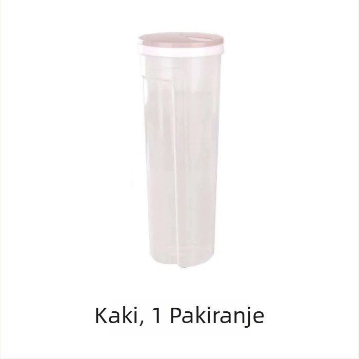 Kutija za pohranu tjestenine, plastična, kapacitet 2L, zaštita od prašine, moderan minimalistički dizajn