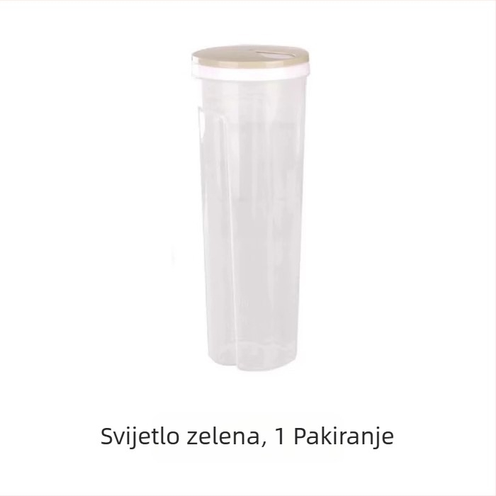 Kutija za pohranu tjestenine, plastična, kapacitet 2L, zaštita od prašine, moderan minimalistički dizajn