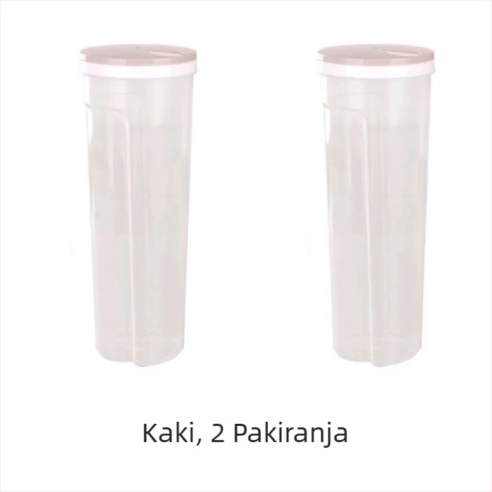Kutija za pohranu tjestenine, plastična, kapacitet 2L, zaštita od prašine, moderan minimalistički dizajn
