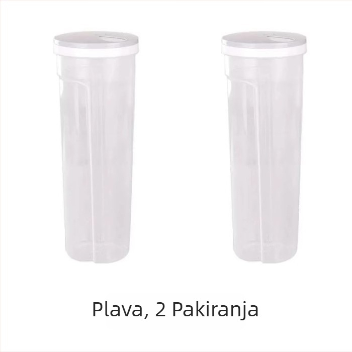 Kutija za pohranu tjestenine, plastična, kapacitet 2L, zaštita od prašine, moderan minimalistički dizajn