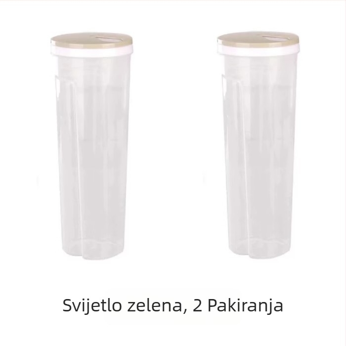 Kutija za pohranu tjestenine, plastična, kapacitet 2L, zaštita od prašine, moderan minimalistički dizajn
