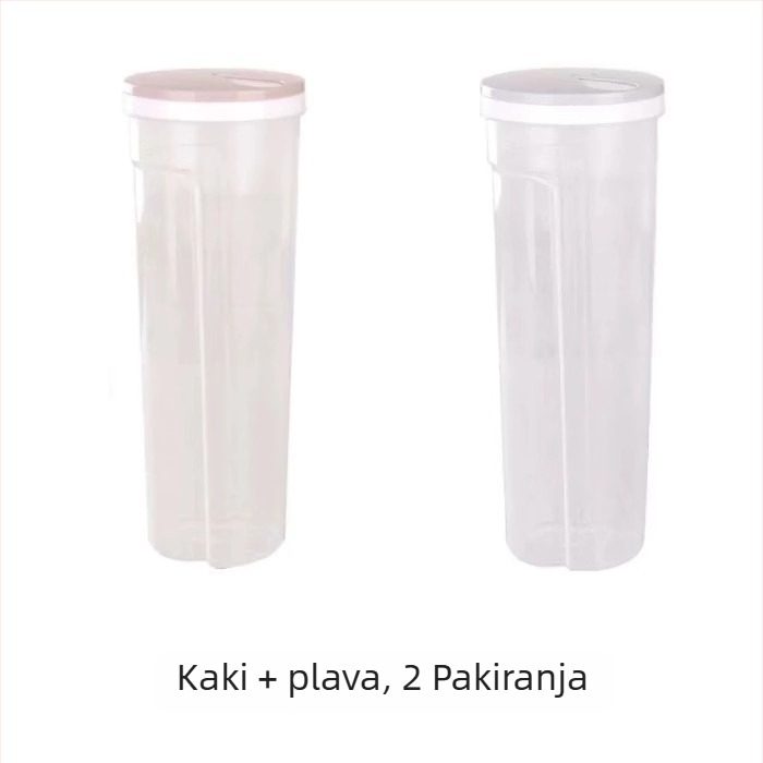Kutija za pohranu tjestenine, plastična, kapacitet 2L, zaštita od prašine, moderan minimalistički dizajn