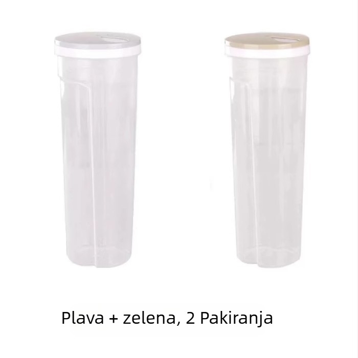 Kutija za pohranu tjestenine, plastična, kapacitet 2L, zaštita od prašine, moderan minimalistički dizajn