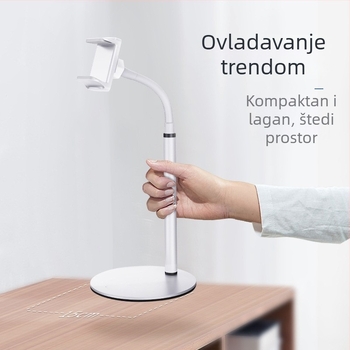 Stalak za telefon i tablet, od legure, prilagodljiv, višestruko funkcionalan, prenosan