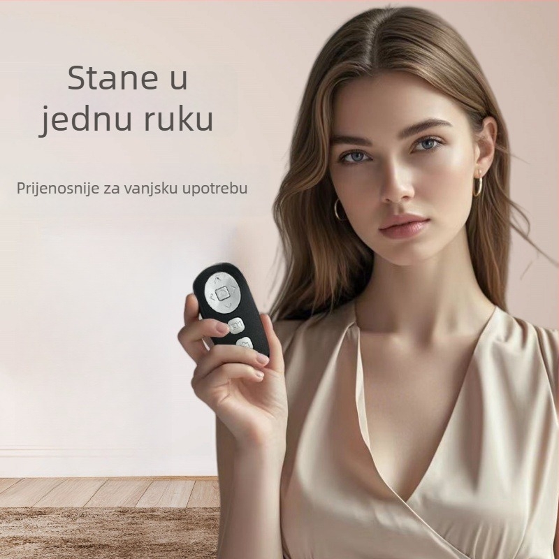 ODEN BK-CH2A Bluetooth daljinski spušć za selfie za pametne telefone – ABS, 10 g, Bluetooth 4.0, kompatibilan s Androidom, HarmonyOS i iOS