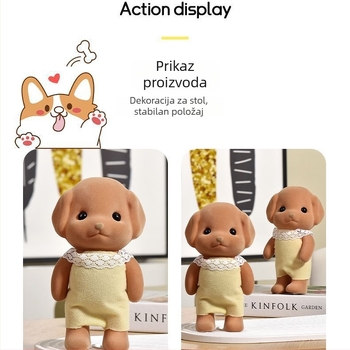 Držač za telefon s karikaturnim dizajnom od vinila, mogućnost prilagodbe, stolni ukras