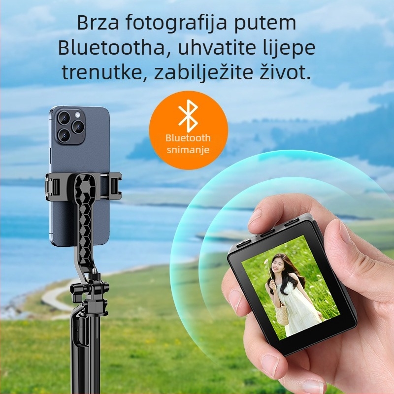 Bežični uređaj za ogled zaslona za selfie na mobilnom telefonu – CL06, Bluetooth 4.0, ABS, 100 g