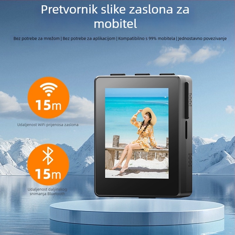 Bežični uređaj za ogled zaslona za selfie na mobilnom telefonu – CL06, Bluetooth 4.0, ABS, 100 g