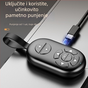 Bluetooth daljinsko upravljanje za kameru na telefonu – Model G9, Bluetooth 4.0, ABS, 50 g, izdano 2024