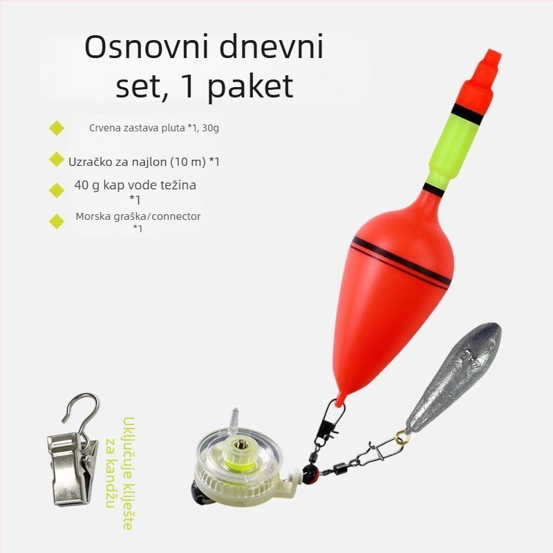 Pluta za pozicioniranje točke ribolova - dnevno-noć dvostruka upotreba, PVC, marka Chuanpin Society, cijena 9.8