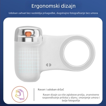 Reflect K02s Magnetni Bluetooth Selfie Štapić s 3-u-1 Stativom (ABS, 150 g, Bluetooth 5.0)