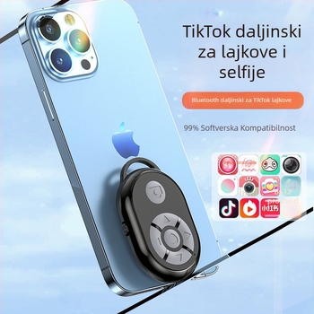 Bluetooth daljinski upravljač za selfie za pametne telefone | Android i iOS kompatibilni | ABS kućište | Bluetooth 4.0
