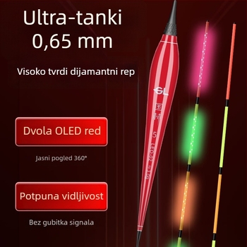 Guolin plovak s OLED osvjetljenjem — nano materijal, LED noćno svjetlo, dnevna i noćna upotreba