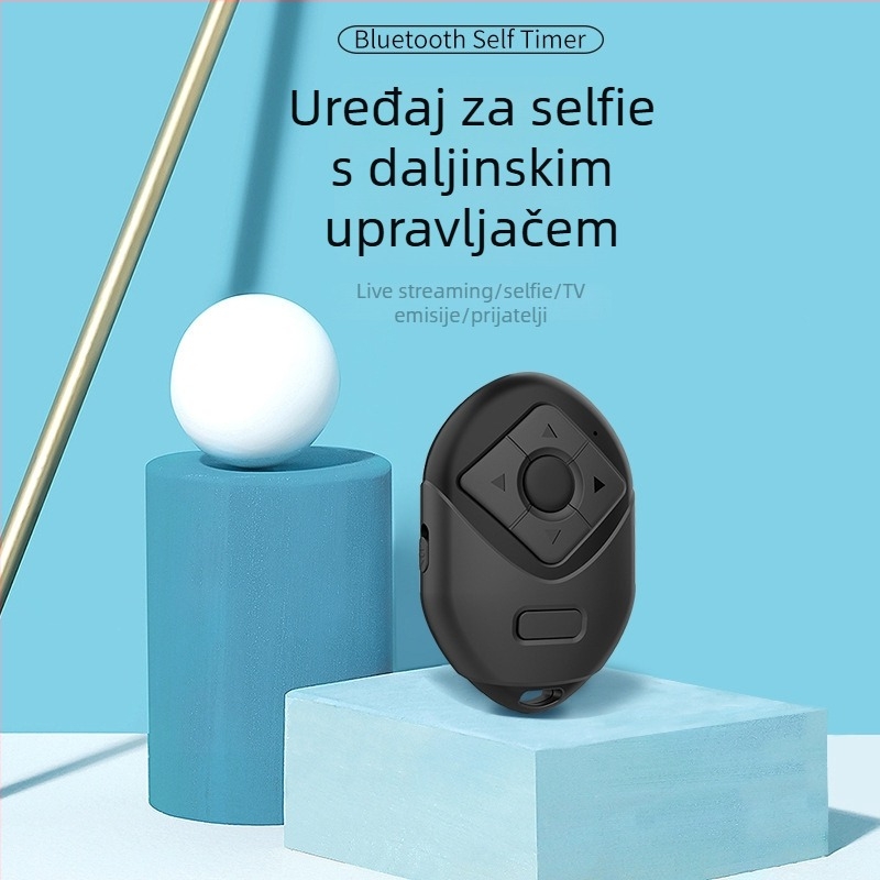 Bluetooth daljinski upravljač za mobitel s Douyin selfie funkcijom, model P2, ABS kućište, Bluetooth 4.0