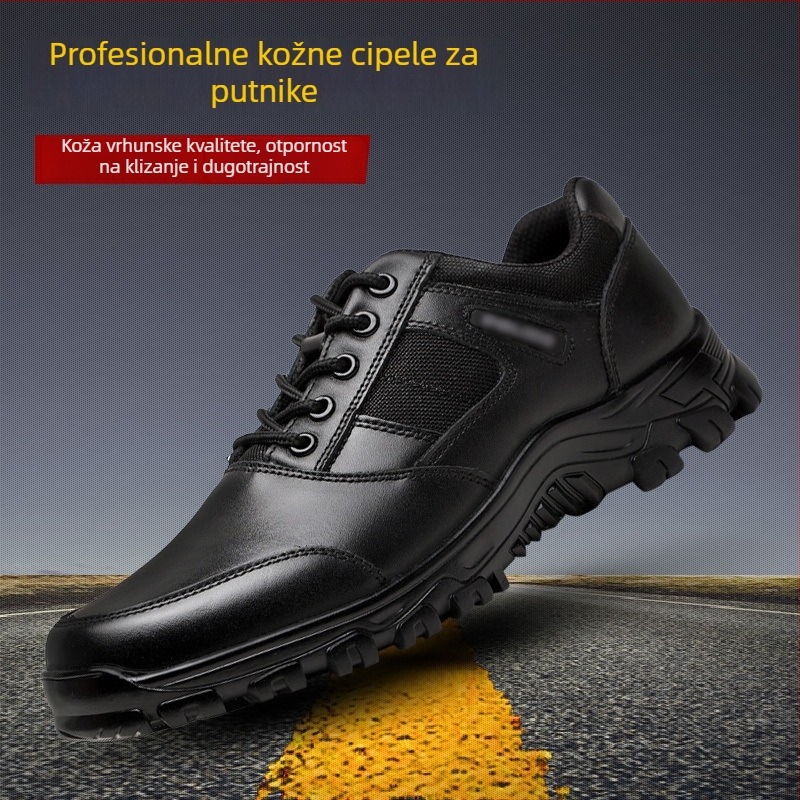 Vojničke trening tenisice, prozračne sintetičke kože gornji dio, niski kroj, protuklizna gumena potplat, niski pet 1–3 cm