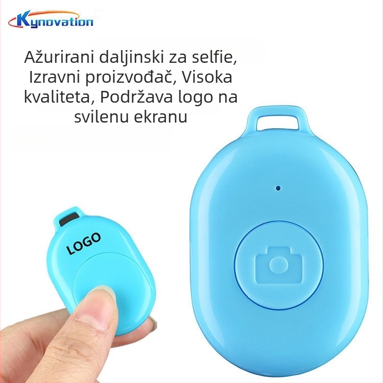 Bluetooth selfie štapić s daljinskim upravljačem za telefon – Brend Qisi, Model Q01, Bluetooth 3.0, ABS, 5,9 g