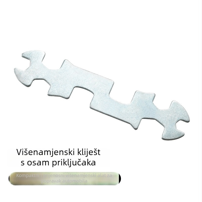 Ključ u obliku cvijeta za popravak bicikla, višenamjenski alat, metal