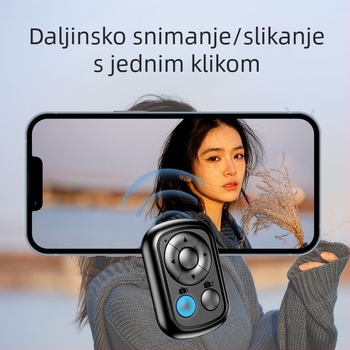 Bluetooth daljinski upravljač za telefon za selfie i live stream, Bluetooth 4.0, ABS kućište, 11 g, modeli M7/M9