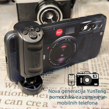 Yunteng zoom pomoćnik za pametni telefon — Bluetooth daljinski upravljač 4.0, universalno Android/iOS, ABS kućište