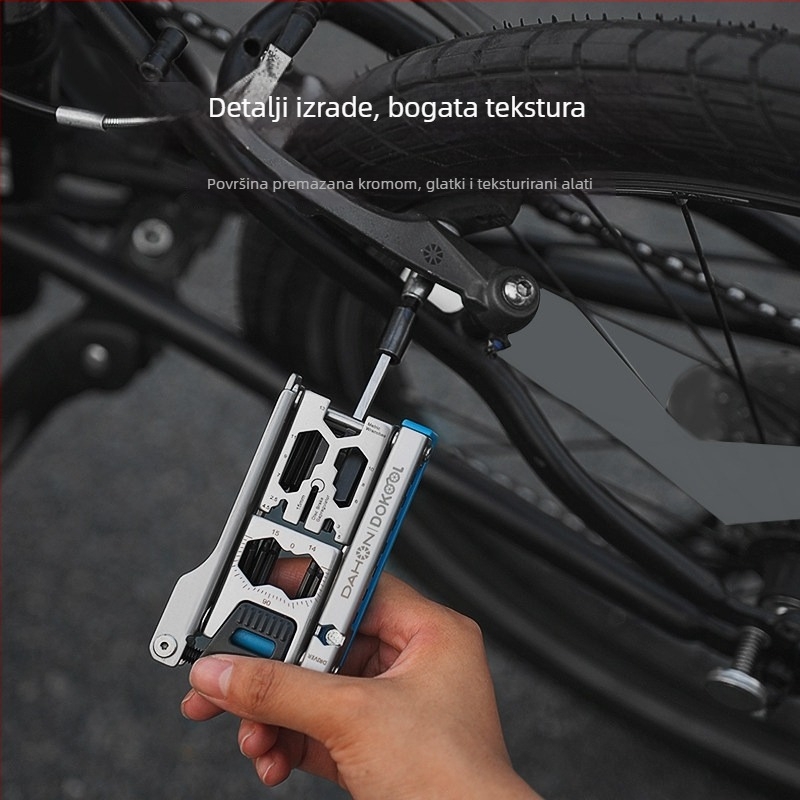 Dahon Big Line 38-u-1 Višenamjenski prijenosni Kombinirani alat za popravak bicikla YFDH8 (Materijal: legirani čelik; Kategorija proizvoda: Kombinirani alat; Marka: Dahon Big Line)