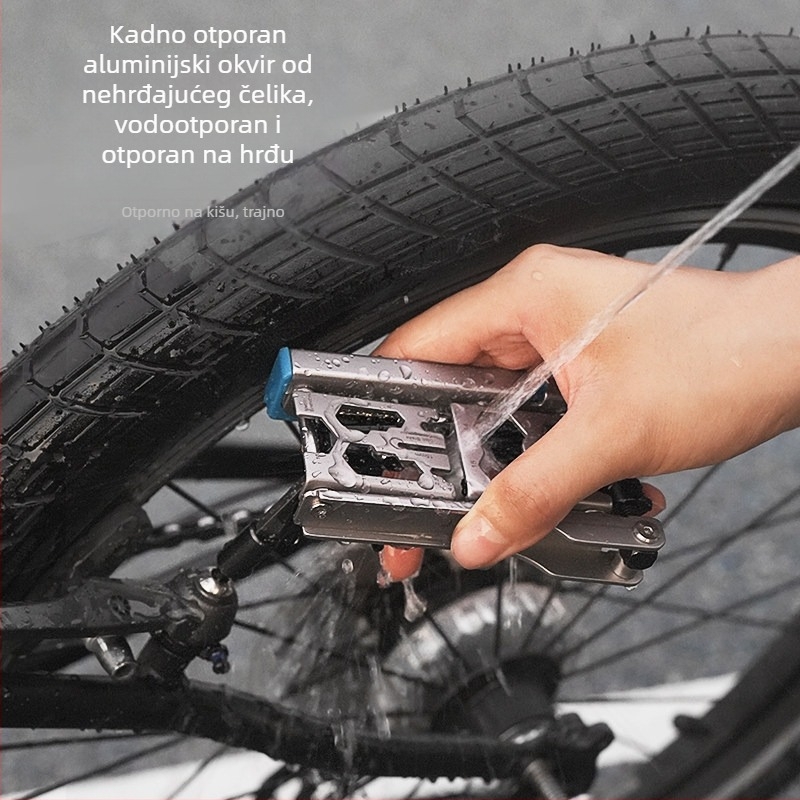 Dahon Big Line 38-u-1 Višenamjenski prijenosni Kombinirani alat za popravak bicikla YFDH8 (Materijal: legirani čelik; Kategorija proizvoda: Kombinirani alat; Marka: Dahon Big Line)