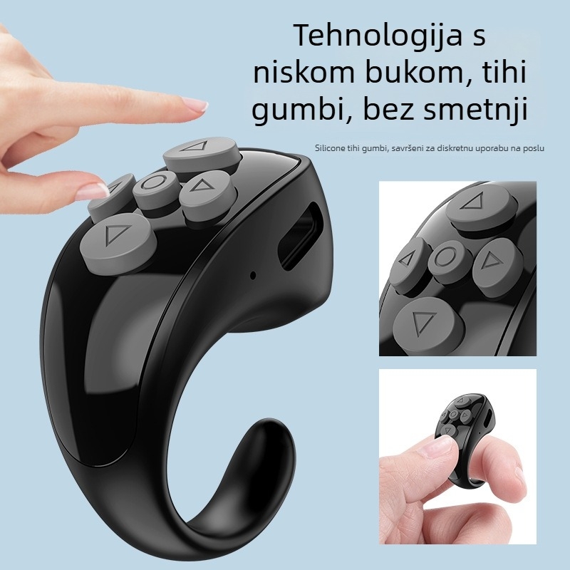 Ly-09 Bluetooth daljinski upravljač za kratke videozapise, ABS materijal, Bluetooth 5.3, Težina 10