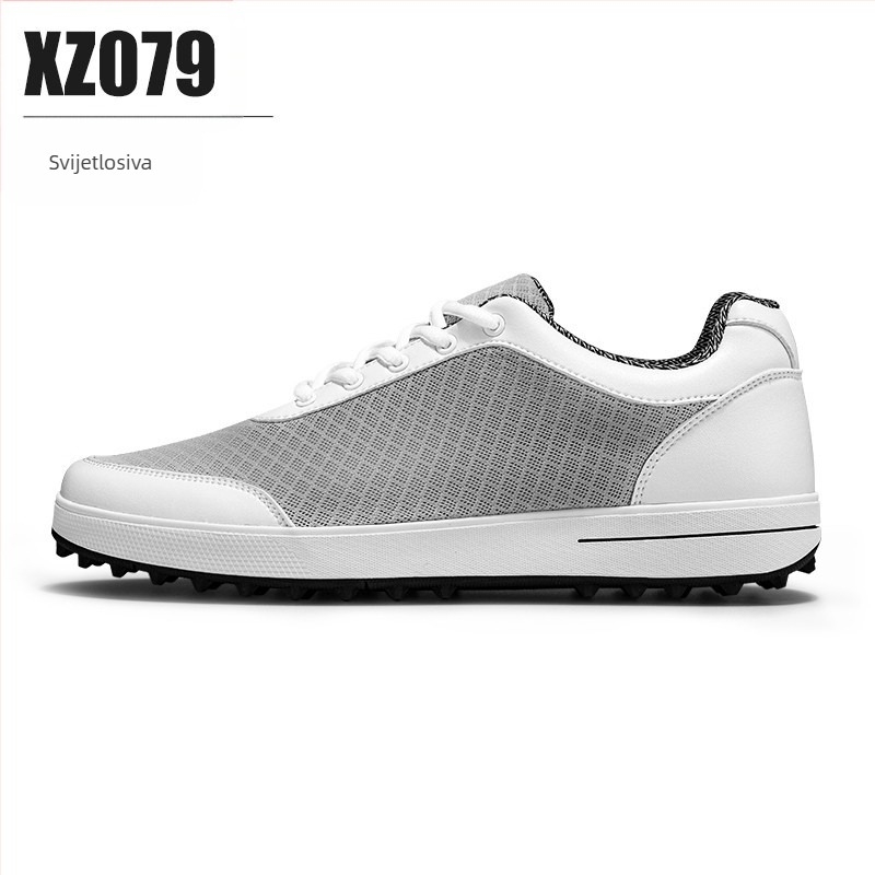 PGM Golf muške tenisice – lagane, prozrađeni mrežasti gornji dio, EVA srednja potplat, protuklizna gumena podloga, niski profil