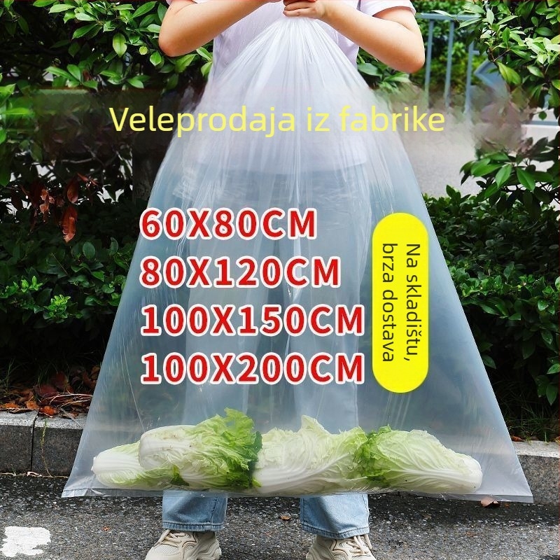 Plastična vrećica za hranu, debela, s ploskim otvorom, za kiselo povrće