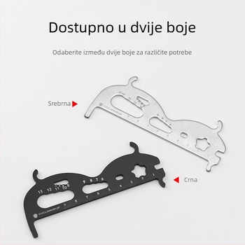 Kaliper za mjerenje habanja lanaca bicikla od aluminijske legure