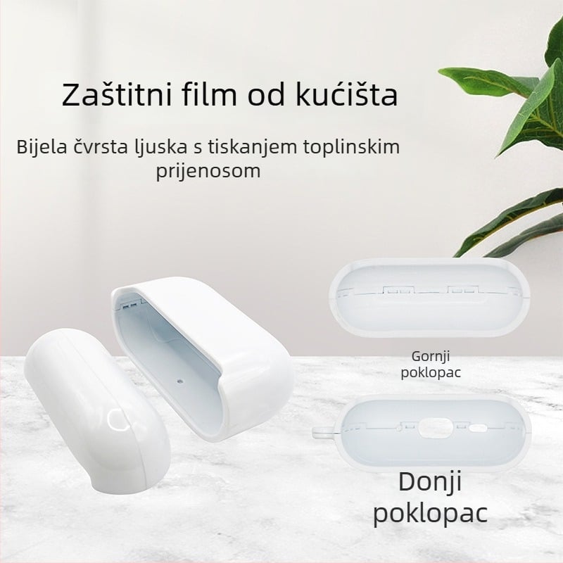 AirPods zaštitna futrola – sjajno PC tvrdo kućište, sublimacijski prijenos topline, prilagodljivo, kompatibilno sa svim Apple modelima