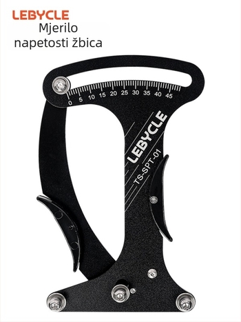Lebycle Mjerenje napetosti žbica bicikla – aluminijski spoj, alat za podešavanje napetosti žbica kotača, obrada i prilagodba: Da; Značka: Lebycle; Ovlaštena privatna marka: Da