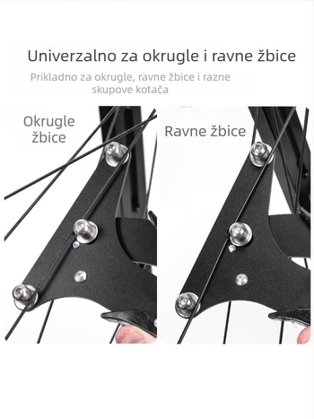 Lebycle Mjerenje napetosti žbica bicikla – aluminijski spoj, alat za podešavanje napetosti žbica kotača, obrada i prilagodba: Da; Značka: Lebycle; Ovlaštena privatna marka: Da