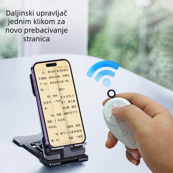 Bluetooth daljinski upravljač u obliku manga-grah, Bluetooth 4.0, ABS materijal, 20 g, model D.y