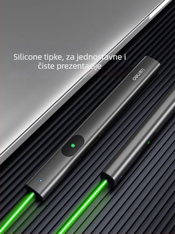 Ma303 Laser Pointer Olovka, Punjiva, Infracrveno-indikator svjetlo, Dugi domet projekcije