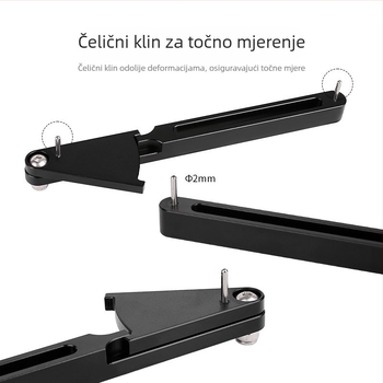 Alat za mjerenje habanja lanaca bicikla – aluminijska legura, model 13FQ0473, Quanxin