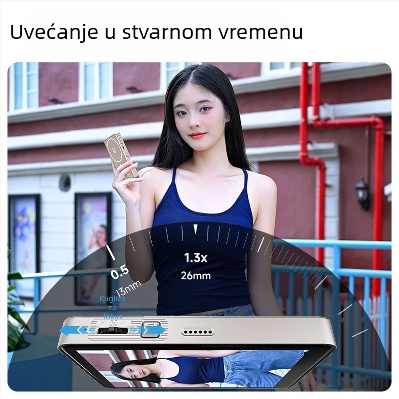 Bluetooth selfie zaslon za mobitel – ABS+PC, Bluetooth 4.0, težina 115 g, marka Beautiful Times