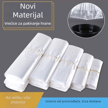 Hao Qi prozirna debela plastična vrećica za hranu za dostavu; namjena: doručak; dnevna proizvodnja: 2 tona