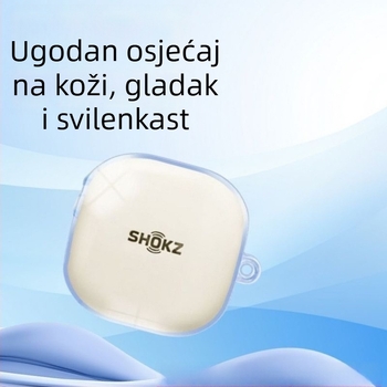 Prozirna zaštitna futrola za Shokz Shaoyin OpenFit2 i T921 slušalice