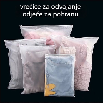 Putna torba za odlaganje odjeće i cipela, prozirna vodootporna vrećica, zaštita od prašine za donje rublje, duljina brtvljenja 10–30 cm