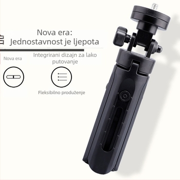 K518 Teleskopski stolni držač za telefon za live streaming — plastika, vertikalno snimanje