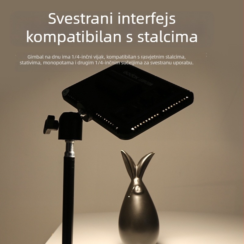 Metalni mini PTZ gimbal za telefon s 360° horizontalnom i vertikalnom rotacijom, 360° ograničenjem rotacije, težina 85 g